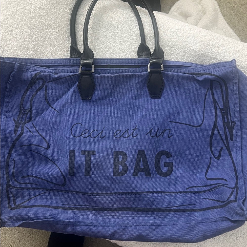 NWOT Ceci Est Un It Bag Waterproof Inside